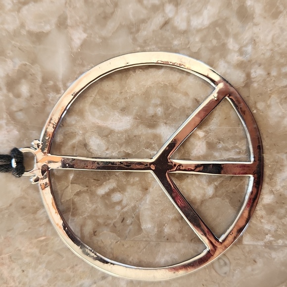 Peace Symbol Pendant Necklaces, 3 - Picture 3 of 5